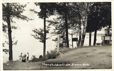 Along Hubbard Lake Alpena Michigan